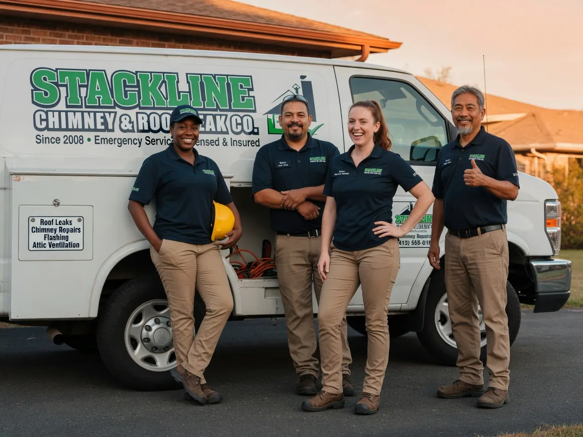 Chimney flashing repair company in Yaphank, NY